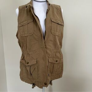 Old Navy Utility Vest Tan Women’s Medium